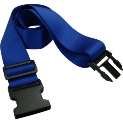 Image of Printed Luggage Strap with Buckle and Adjuster