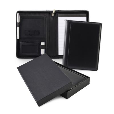 Image of Sandringham Nappa Leather Zipped A5 Conference Folder