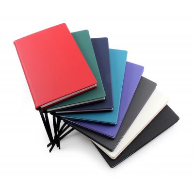 Image of ELeather A5 Casebound Notebook with Recycled Paper